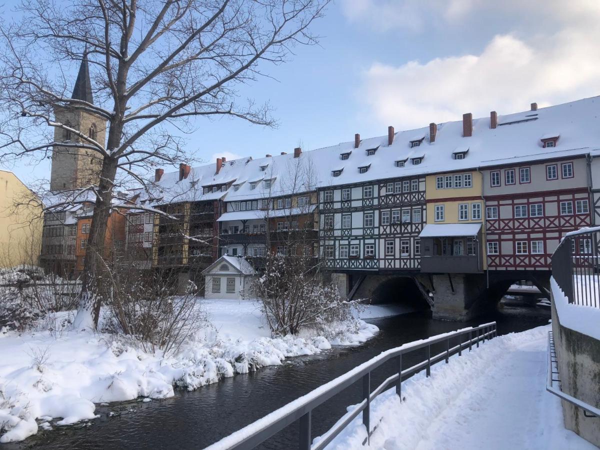 Ferienwohnung Augenblick - Stylisches Apartment In Der Besten Altstadtlage Von Erfurt Exterior photo